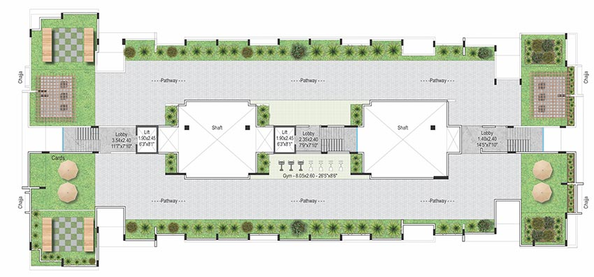 Master Plan of Aditya Pride Laxmi Ramna in Vihitgaon, Nashik - Image 147605