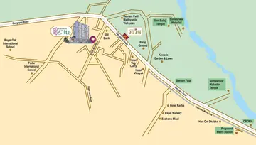 Location of Kothari Aarambh Elite - Image 112947