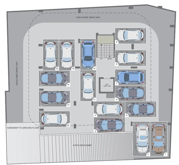 Master Plan of Aditya Sir Vishveshwarya Society in Rajiv Nagar, Nashik - Image 148210