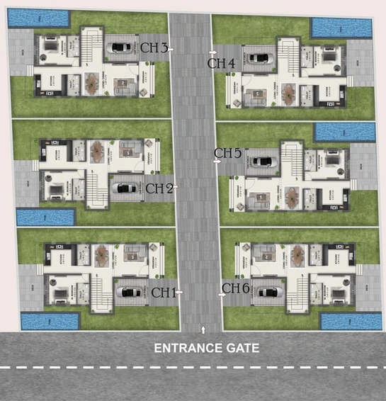 Master Plan of Cornerstone Haven in Margao, Goa - Image 147694