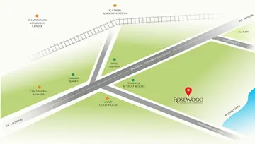 Location of Shree Rosewood - Image 113325