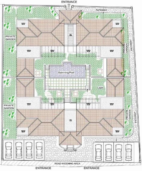 Master Plan of Bennet Casa Del Leon in Assagao, Goa - Image 148028