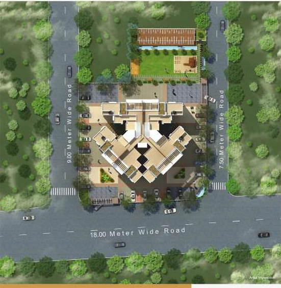 Master Plan of Samnani Ishwar Prestige in Anandvalli, Nashik - Image 148052