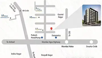 Location of The Avenue Aura - Image 148080