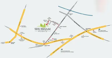 Location of Shubham Heights - Image 148169