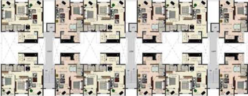 Floor Plan of Palacio Glenwood Gardens in Velha, Goa - Image 148207