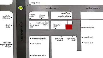 Location of Kedar Shivalay Bunglows - Image 148245