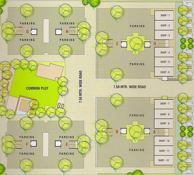 Master Plan of Sthapan 2 in Sargasan, Gandhinagar - Image 168694