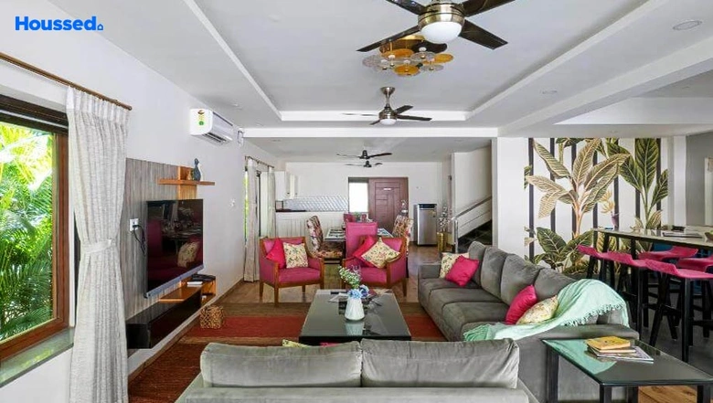 Living Room of MVR Ayan Villas in Siolim, Goa - Image 148426
