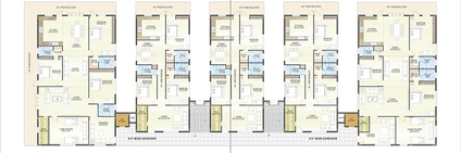 Floor Plan of Mythri Atlantis in Maharani Peta, Visakhapatnam - Image 148516