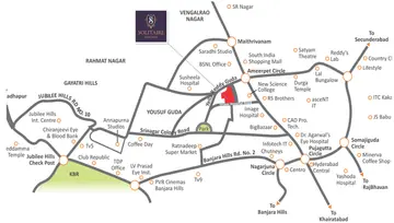 Location of Vasavi Solitaire Heights - Image 113401