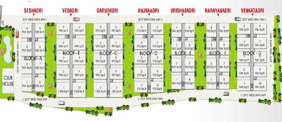 Master Plan of Suvarna Srinivasam in Gajuwaka, Visakhapatnam - Image 148656