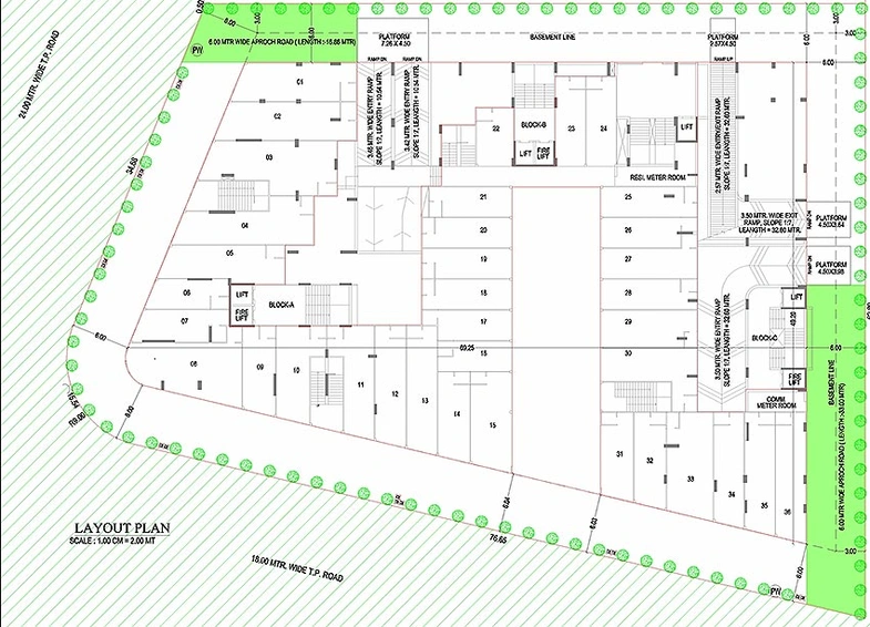 Master Plan of Shikshapatri Sky Light in Sargasan, Gandhinagar - Image 148723