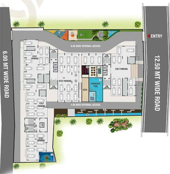 Master Plan of Devashri Elanza 2 in Margao, Goa - Image 148860