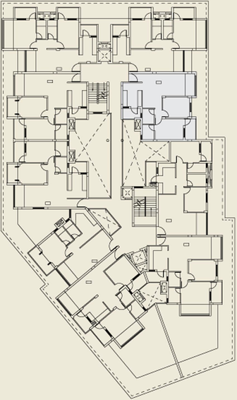 Floor Plan of Boshan Classic in Mapusa, Goa - Image 148892