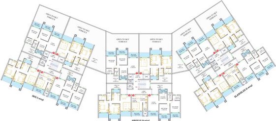Floor Plan of Calvin Corlim Greens in Corlim, Goa - Image 148920