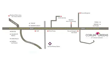 Location of Calvin Corlim Greens - Image 148919