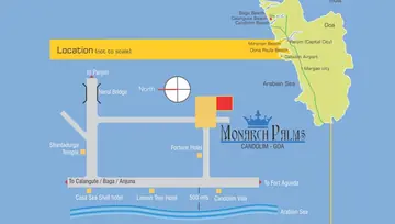 Location of Devashri Monarch Palms - Image 149064