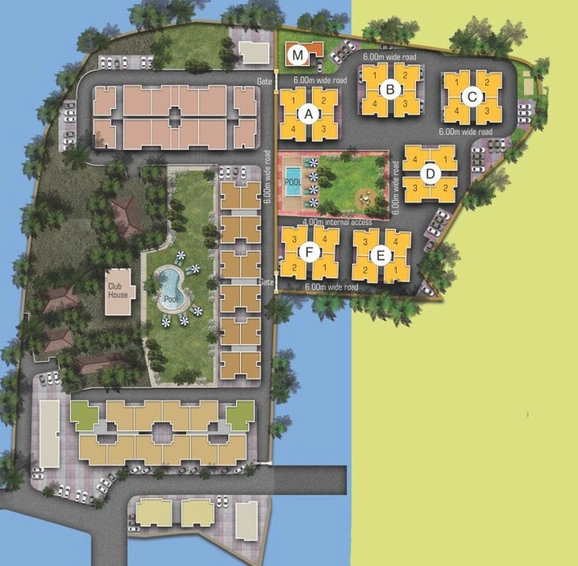 Master Plan of Devashri Monarch Palms in Candolim, Goa - Image 149066