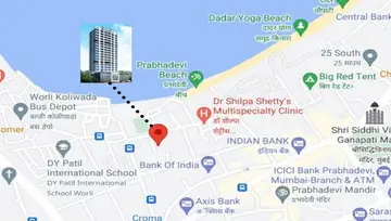 Location of Kavya Ashish Sea View - Image 166560