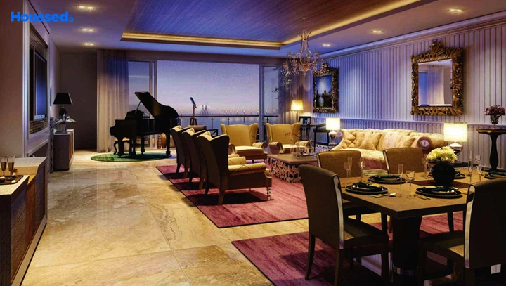 Living Room of Ahuja Altus in Worli, Mumbai - Image 166531