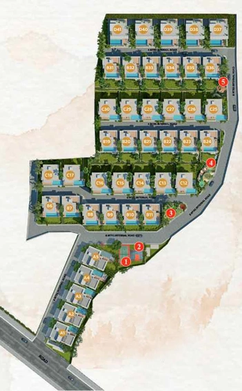 Master Plan of Veera Eminence in Candolim, Goa - Image 149547