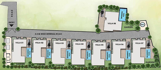 Master Plan of Veera Ojas in Parra, Goa - Image 149576