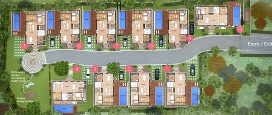 Master Plan of Veera Vaddo in Saligao, Goa - Image 149630