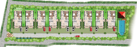 Master Plan of Veera Casa Anjuna in Vagator, Goa - Image 149669