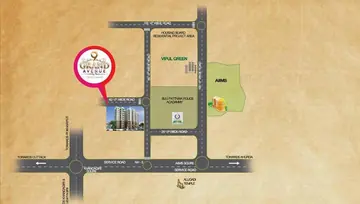 Location of Odisha 9 Grand Avenue - Image 159460