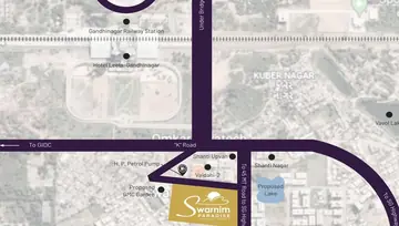 Location of Omkar Swarnim Paradise Phase 2 - Image 149905