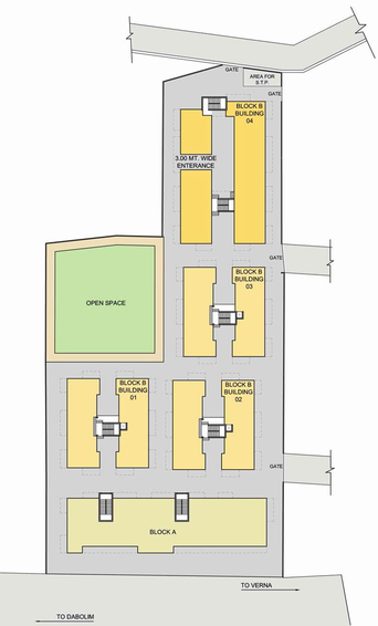 Master Plan of Everton Greva Plaza in Vasco Da Gama, Goa - Image 150076
