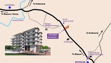 Location of Heramba Residency - Image 150083