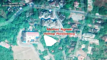 Location of Mega Mother Agnes Hilltop Residency - Image 150418