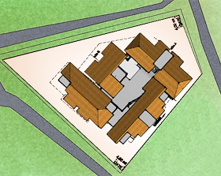 Master Plan of Mega Mother Agnes Hilltop Residency in Aldona, Goa - Image 150420