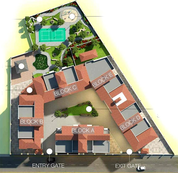 Master Plan of Jai Bhuvan In Natures Lap in Kadamba Plateau, Goa - Image 150477