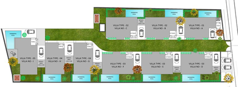 Master Plan of Greenambit The Isadora in Assagao, Goa - Image 150563