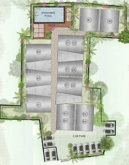 Master Plan of Zedpoint Urvi in Parra, Goa - Image 150582