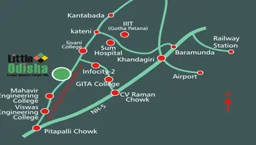 Location of Alishan Little Odisha - Image 150662