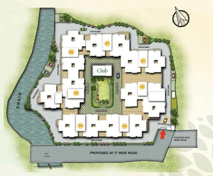 Master Plan of Sri Ashray Vihar in Madanpur, Bhubaneswar - Image 150830