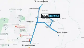 Location of Mahodadhi Blu Berry Apartment - Image 151000