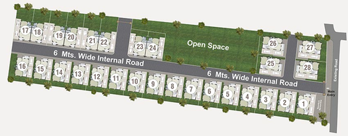 Master Plan of KK Cidade De Palms in Chandor, Goa - Image 151068