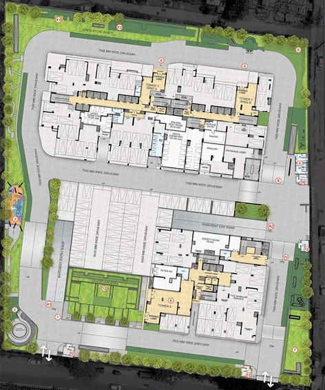 Master Plan of Consortium Magnum in Chandrasekharpur, Bhubaneswar - Image 151203
