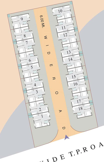Master Plan of RD Helly Homes in Kalol, Gandhinagar - Image 151439