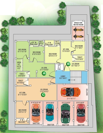 Master Plan of Kochar Greens in Barrackpore, Kolkata - Image 151492
