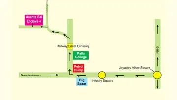 Location of Dhiraj Anantasai Enclave - Image 151537