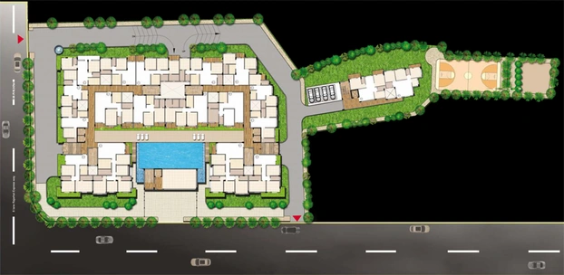 Master Plan of Mounthill Fussion in Rajarhat, Kolkata - Image 151640