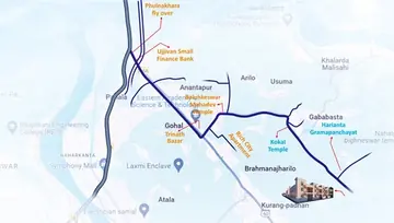 Location of Dupsa Krishna Vatika - Image 151664