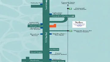 Location of Skyline Sapphire - Image 151864