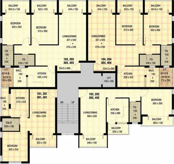 Floor Plan of Raycon Vian Phase 2 in Margao, Goa - Image 151941